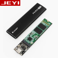 JEYI PARD PRO TYPE-C USB3.1 USB3.0 m.2 NGFF SSD Mobile Drive VIA VLI716 Support TRIM SATA3 6Gbps UASP Aluminum SSD HDD Enclosure