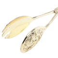 Serving Tongs Food Clip Salad Tongs Cake Bread Tongs Kitchen Tongs Gold Silver Bronze