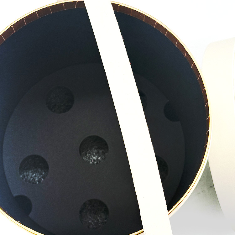 Paper Tube Wine Box with Foam Insert