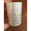 Holographic Plain Transparent Hot Stamping Foil On Paper or Plastic 8cm x 120m/Lot DIY Package Box