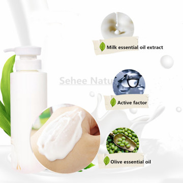 Milk Whitening Body Cream Moisturizing Fresh Skin Whitening Great for Dry Skin Cosmetics OEM 1000g big bottle