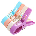4pcs /set Powerful Large Clothespin Windproof Laundry Clips ABS Quilt Clothes Pegs Drying Racks Retaining Clip Beach Towel Clamp