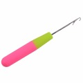 1Pc/Lot Plastic Crochet Braid Feather Hair Extension Tools Wig Hook Needle Threader Knitting Hair Crochet Needles