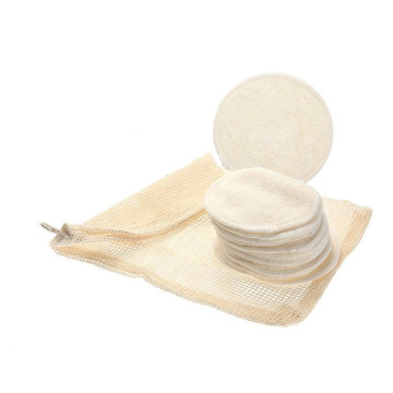 12Pcs Makeup Remover Pads Reusable Cotton Pads Make Up Facial Remover Bamboo Fiber Facial Skin Care Nursing Pads Skin Cleaning D
