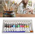 Oil Painting Set Oil Painting Supply Paints Supplies Painting Art Brush Pen Oil Paint Pen 6ml 12 Colors Color Free Acrylic Tube