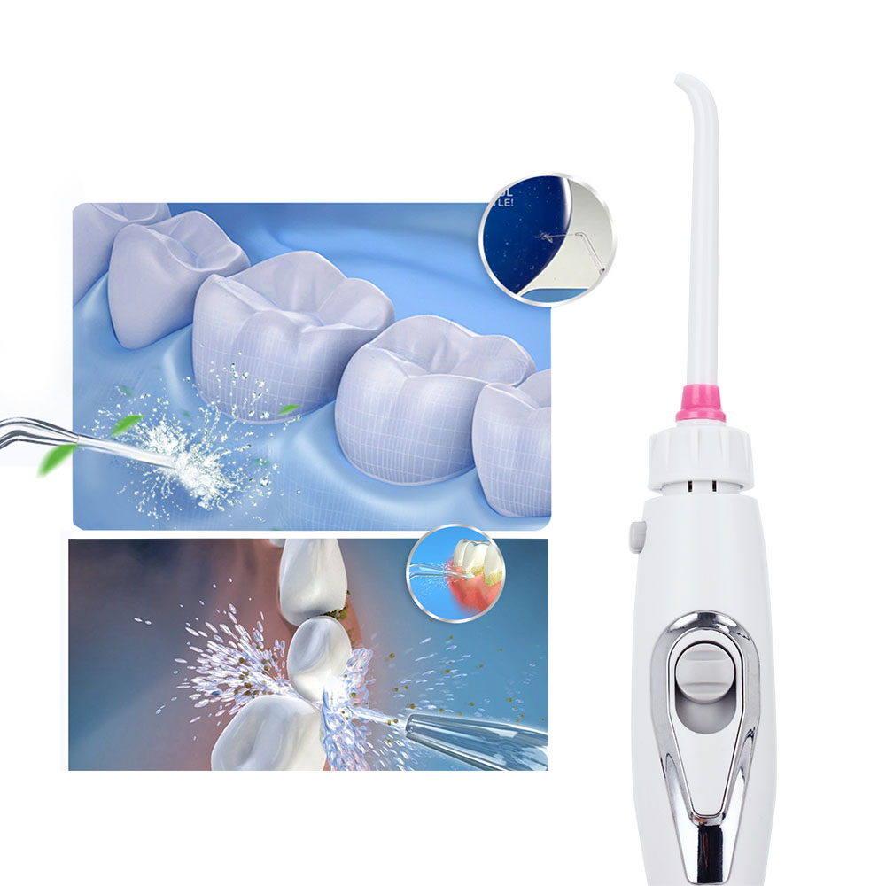 Fashion 6 Nozzles Switch Faucet Oral Irrigator Water Dental Flosser Tooth Jet Flossing Irrigation Oral Care Mouth Cleaner Tools