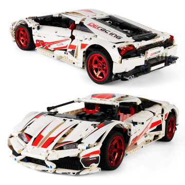 1696pcs Super Racing Sports Car City Speed Racer Vehicle LP610 Supercar Building Blocks Bricks DIY Toys Gifts For Children Kids
