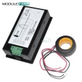 Digital AC Voltage Meters LCD Panel Monitor 100A 80-260V Power Energy Analog Voltmeter Ammeter watt current Amps Volt Meter DIY