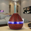 300ML LED Ultrasonic Humidifier Cool Air Diffuser Purifier Home Office Room Portable Air Fresheners