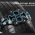 4pcs/8pcs Car Tyre Snow Chains Snow Roadway Safety Adjustable Anti-skid Safety Double Snap Skid Wheel Tire TPU Chains