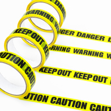 25M DIY Decoration Warning Tapes Halloween Decorations for Outdoor Scary Party Construction Birthday Party Caution Ribbon