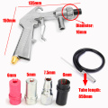 Sandblasting Gun 7Pcs Abrasive Air Sand Blasting Gun Kit Sandblasting Machine Nozzle Tube Rust Remove for Sandblast Cabinets2019