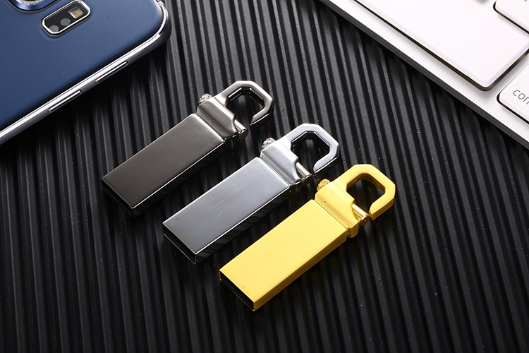 2020 Sale Cle Usb Metal Usb Flash Drive 8GB 16GB 32GB 64GB 128GB U Disk Pendrive Stainless Steel 2.0 Key Memoria for Gift