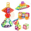 Mini 200PCS-46PCS Magnetic Designer Constructor Toy For Boys Girls Magnetic Building Blocks Magnet Educational Toys For Children