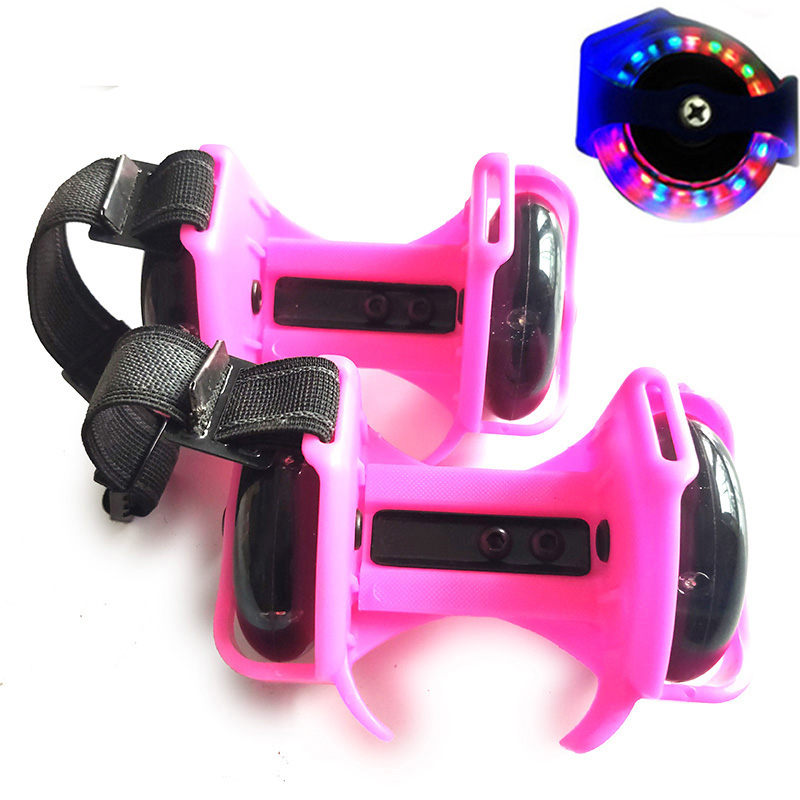 Kids Adult Flashing Roller Skating Shoes Small Whirlwind Pulley Flash Wheel heel Roller Skates Sports Roller skate Shoes
