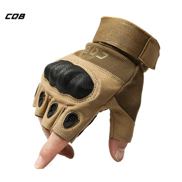 CQB Outdoor Sports Tactical Military Men's Gloves Half Full Finger for Hiking Riding Cycling Gloves Protection Shell Gloves