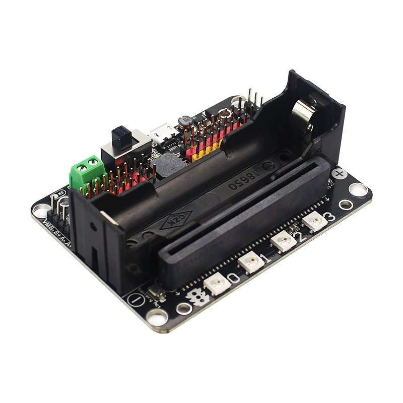 Micro:bit Kittenbot Robot:bit Extension Board compatible 18650 Lithium Battery Expansion Accessory for BBC Micro:bit