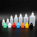 50pcs 100ml LDPE Empty Plastic Squeezable Eye Dropper E Liquid Juice Refillable Bottles with 50 bottles of 10 funnels