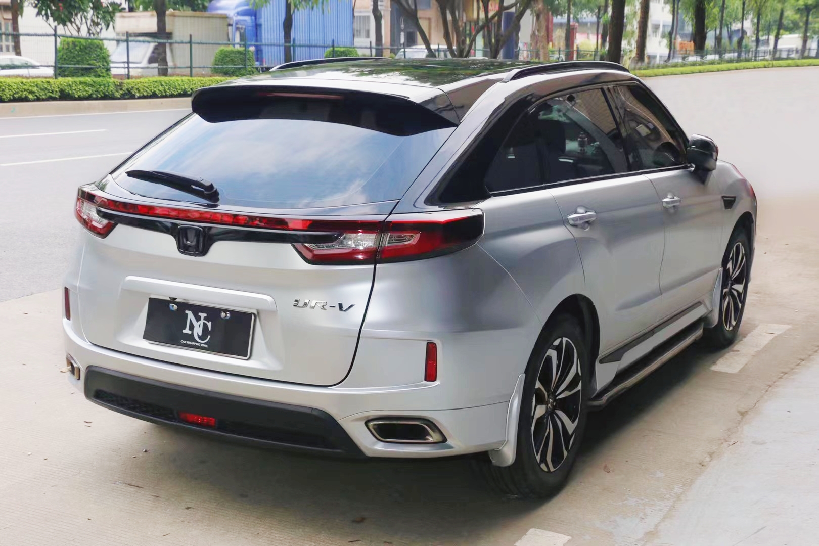 Metal Silver Auto Wrap