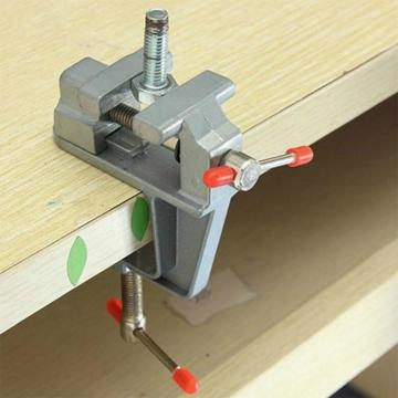 Multifunctional Jewelers Vice Cast Iron Bench Vise Tool Vise Bench Hand Hobby Large Anvil Mini Table Clamp With Clamp-On On C8A8