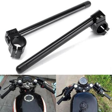 Universal Motorcycle Handlebars Cafe Racer Adjustable Handlebars CNC 3132 33 35 36 37 39 41 43 45 48 50 51mm Clip for motorcycle