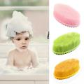 Puff Scalp Shampoo Baby Exfoliating Bubbles Soft Shower Scrubber Bathroom Massage Body Silicon Bath Brush Home Bathroom Suuplies