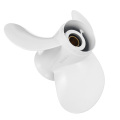 11 x 15-G Boat Outboard Propeller Fits For Yamaha 40-60HP 663-45943-02-EL Aluminum White Marine Propeller 13 Spline Tooth