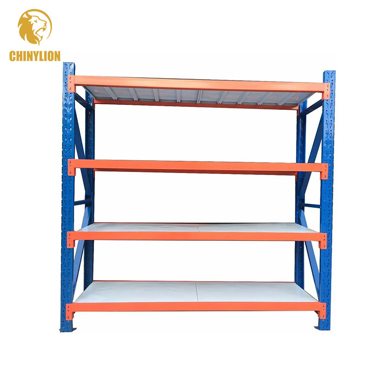 Steel shelving