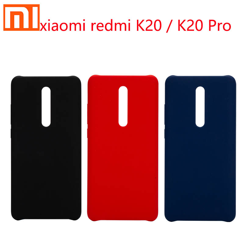 Original For xiaomi Mi 9T/9T Pro Redmi K20 / K20 Pro case official silicone protective shell fiber soft lining precision opening