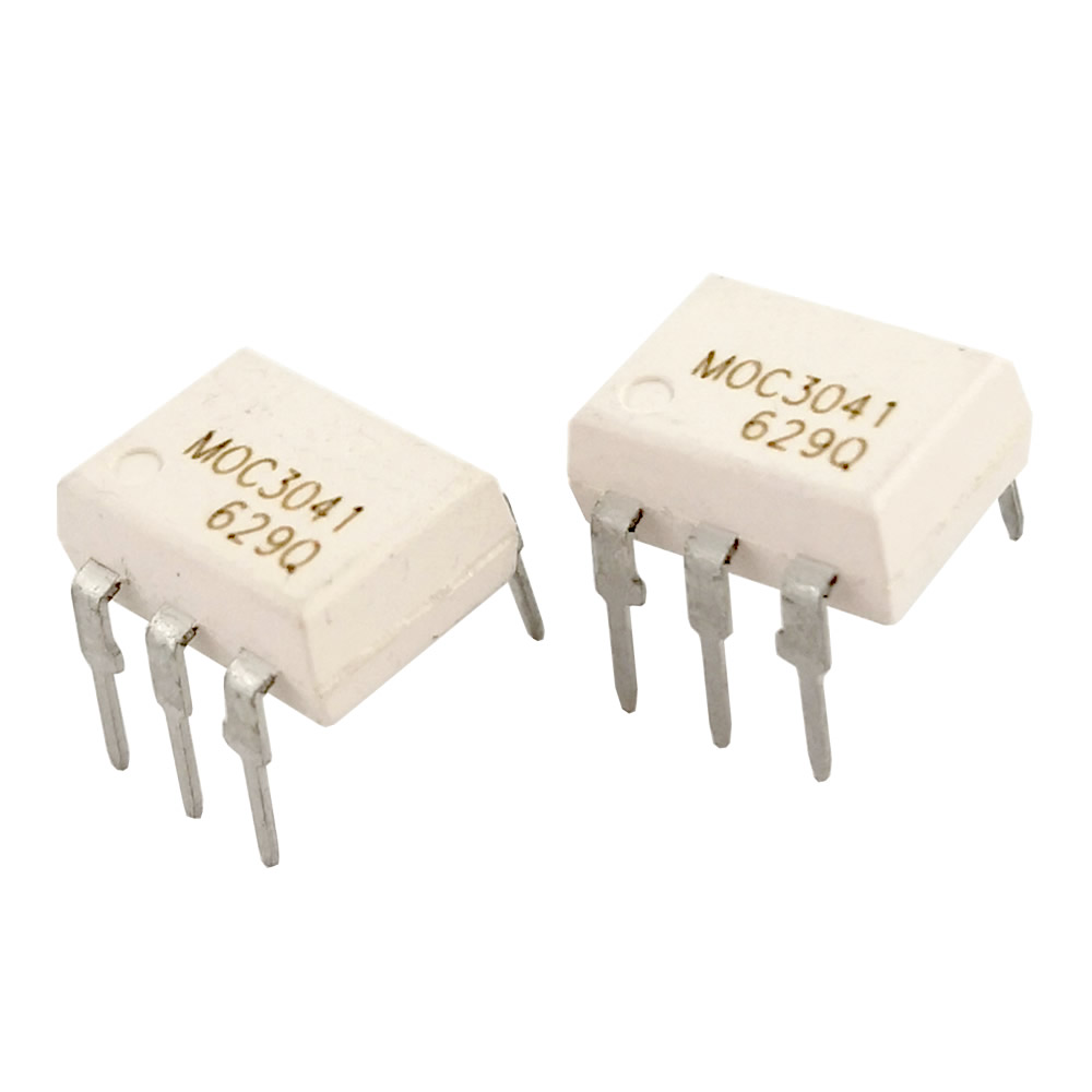 10pcs optocoupler moc3041 dip-6 Two-way thyristor driver