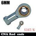 SI6T/K 6mm right hand female thread metric rod end joint bearing SI6TK PHSA6