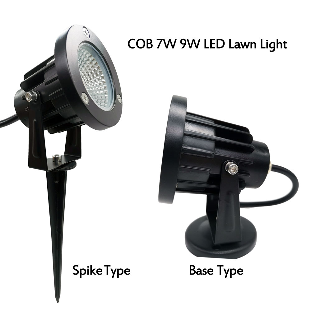 AC110V 220V DC 12 V COB 3W 5W 7W 9W LED Lawn Lamp DC12V LED Path Light DC 12V Landscape Lights Waterproof IP65 Outdoor
