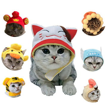 Cotton Pet Dog Hat Funny Costume Cosplay Cat Hat Animal Shape Pet Cap Pet Accessories Caps For Puppy Hats Pet Hat Chihuahua