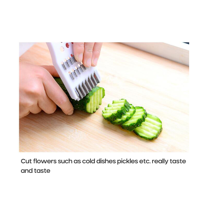 Multifunctional Plastic Peeler Fruit And Vegetable Grater Stainless Steel Blade Salad Making Tools French Fries Potato Chip