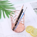 Rose Gold Pen Pencil Pot Holder Container Organizer Home Desk Stationery Decor