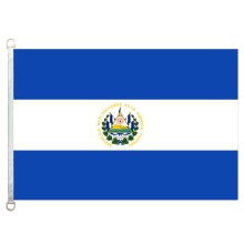 El Salvador national flag 90*150cm 100% polyster