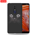 JURCHEN Phone Case For Nokia 3.1 Plus Case Cover Cute Cartoon Silicone Soft Back Cover Nokia3.1 For Nokia 3.1 Plus 2018 Case Bag