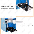 WY802F Manual Cup Sealing Machine Plastic or Paper Bubble Tea Cup Sealer 220V 110V