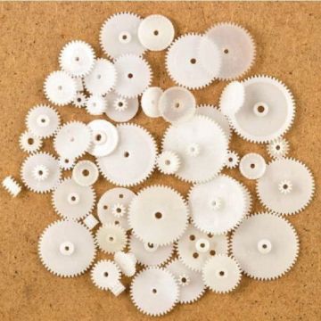 WSFS Hot 58 styles Plastic Gears Cog Wheels All The Module 0.5 Robot Parts DIY Necessary