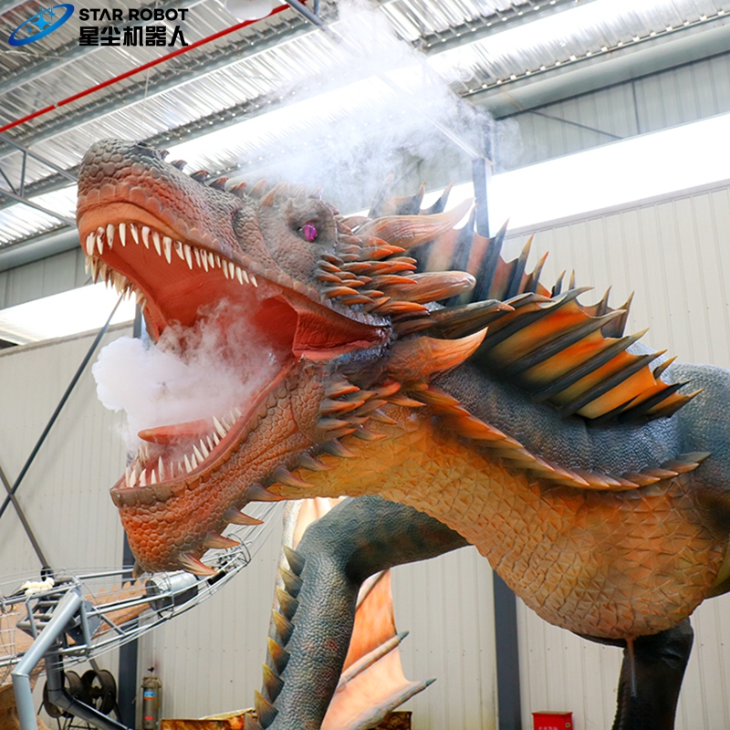 Animatronic Dragon with Spray