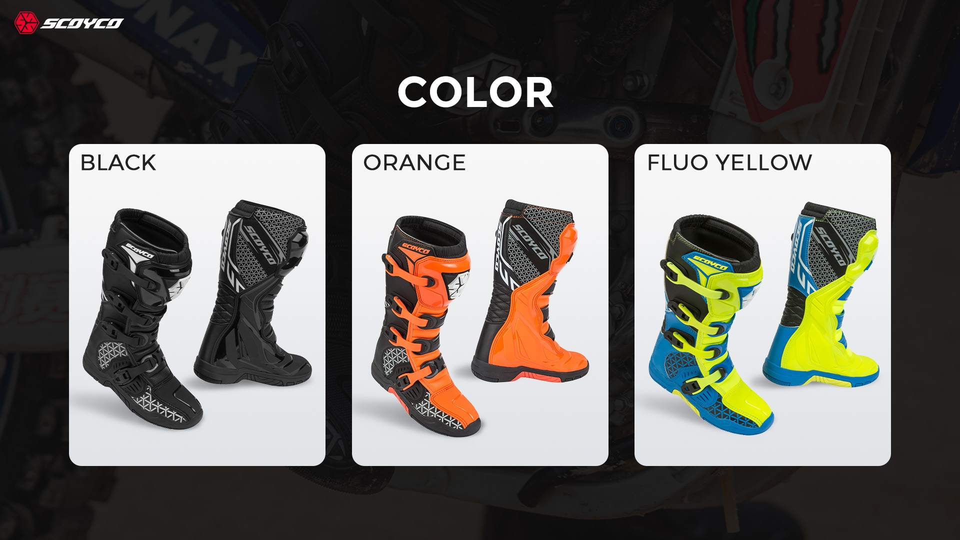 ce-certified protective motocross boots