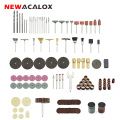 NEWACALOX Abrasive Accessories Tool Kit 100pc/147pc Dremel Rotary Tool Accessory Bit Set for Cutting Polishing Grinding Machine