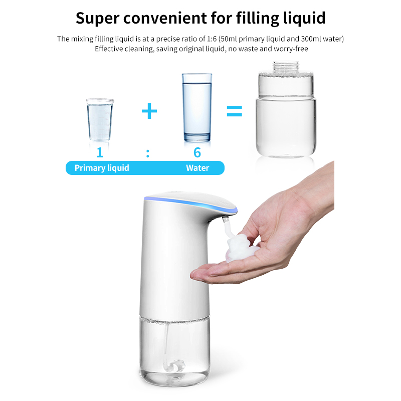 Automatic Soap Dispensers for Kitchen Liquid Soap Dispensers Disinfectant Hand Gel Soap Dish Bathroom Equipment