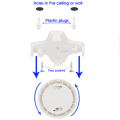Independent Smoke Detector Alarm EN14604 CE Certified Fire Detector Protection for Home Safety 10 Years Battery