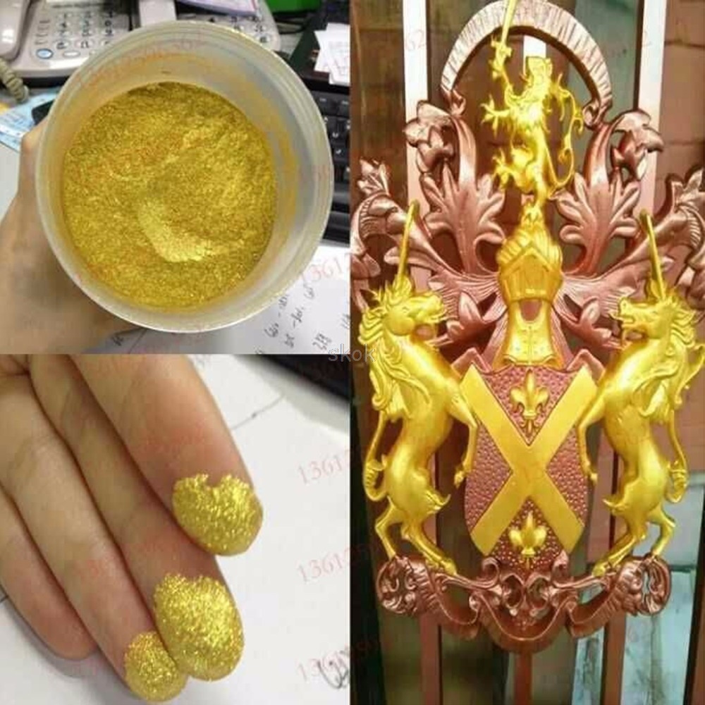 Gold Pigment Pearl Powder Acrylic Paint Dye Paint Coating Art Crafts Color Jy23 19 Dropship