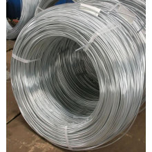 High strength hot dip galvanized wire construction
