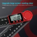 200mm digital instrument angle inclinometer angle digital scale electronic goniometer protractor angle detector