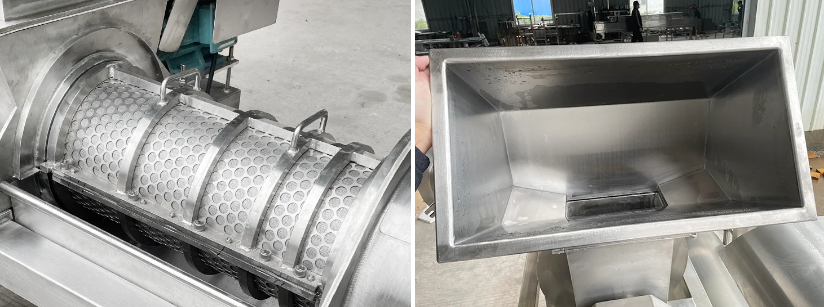 screw type juice extractor