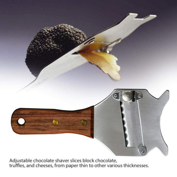 Multifunctional Truffle Slicer Stainless Steel Chocolate Truffle Shaver Knife Truffle Slicer Grater Cutter Metal Shaver Kitchen