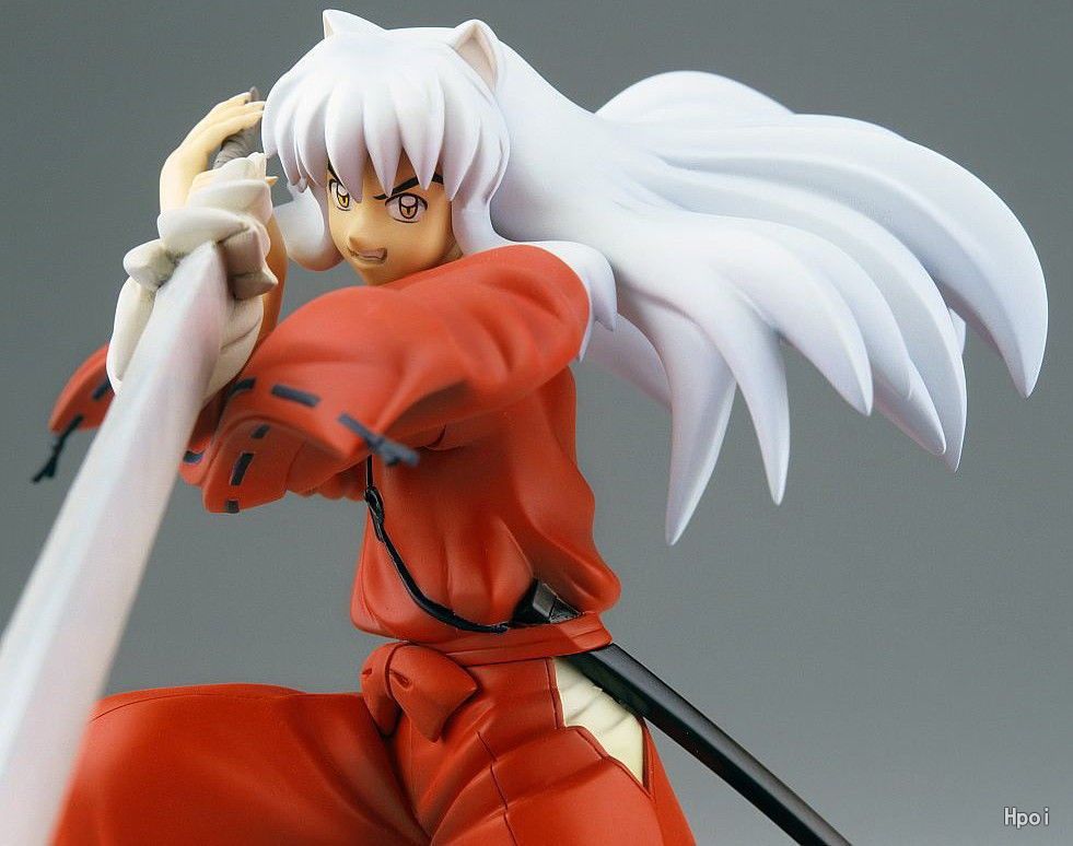 Anime INUYASHA Warring States Otokoe Tenseiga Figure Model Toys 19cm